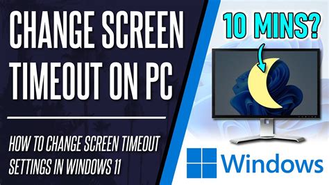 how to change screen timeout on hp laptop