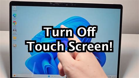 how to disable touch screen on hp envy laptop