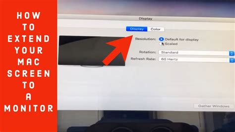 how to extend macbook screen to windows laptop