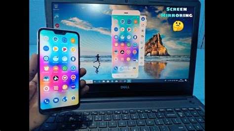how to screen mirroring phone to laptop